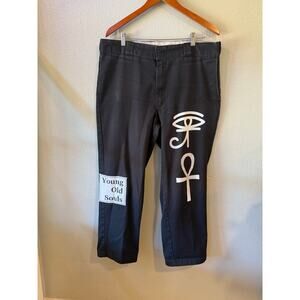 Ancient Youth X Dickies‎ Collab Black Pants Young Old Souls